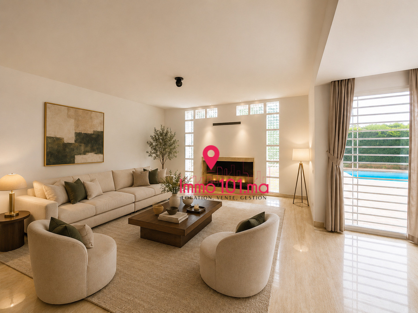 Location villa vide à Souissi ZLLVV2493